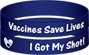 Vaccines Save Lives Wristband