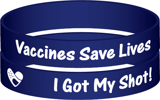 Vaccines Save Lives Wristband