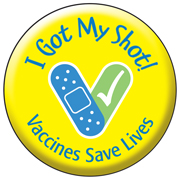 I Got My Shot! (Button)