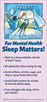 For Mental Health Sleep Matters! Magnet