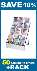 Tips for Caregivers Set of 12 with Display Rack