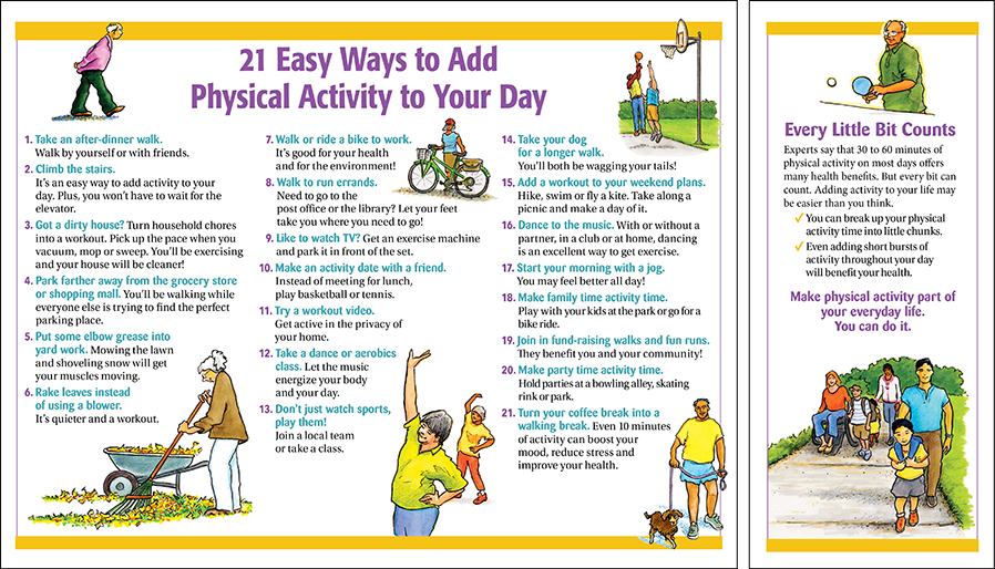 21 Easy Ways to Add Physical Activity to Your