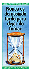 Nunca es demasiado tarde para dejar de fumar