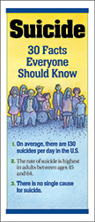 Suicide: 30 Facts Everyone Should Know