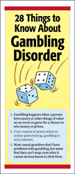28 Things to Know About Gambling Disorder