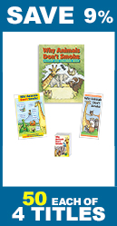 Why Animals Don't Smoke Set of 4