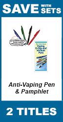 Anti-Vaping Pen & Pamphlet Set of 2