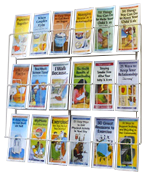 18-Pocket Pamphlet Wall Rack