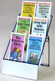 6-Pocket Pamphlet Display Rack